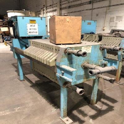 24 Plates Oil Filter Press Machine(24" x 24" inches plate)